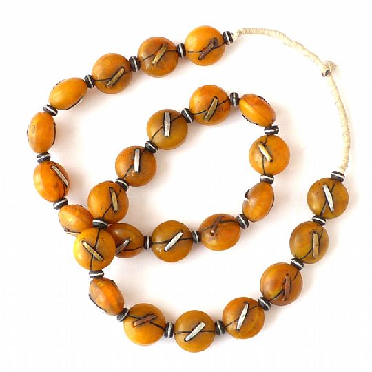 image for Faux Amber String with Inlay