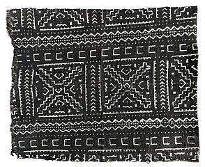 Photo for Black Mud Cloth Fragment