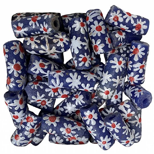 image for Large Handpainted Glass