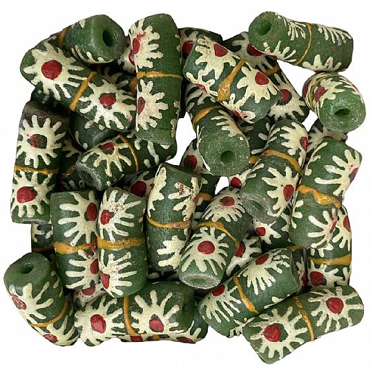 image for Large Handpainted Glass