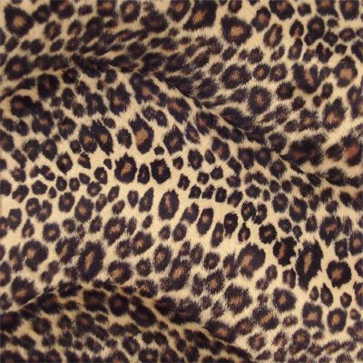 Fun Fur Fabrics Leopard Fur | The African Fabric Shop