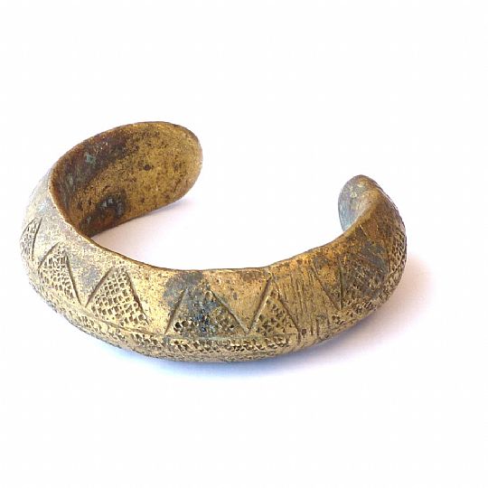 African Collectables & Artefacts Brass Manilla Bracelet | The African ...