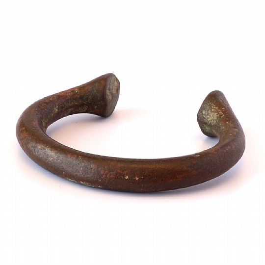 Old Tuareg Fulani slave bracelet - bronze - Mali/Niger - Africa - Catawiki