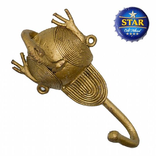 image for Sankofa Bird Brass Hook