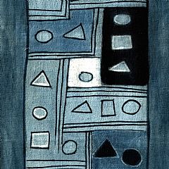 Photo for Contemporary Mali indigo cloth