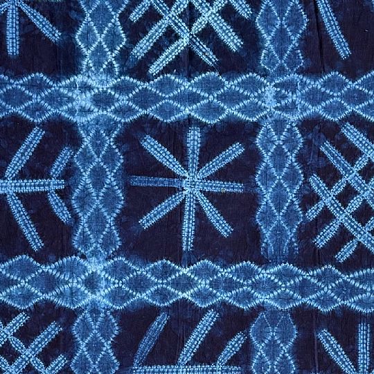 image for Adire cloth - stitch resist
